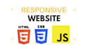 design professional responsive website HTML CSS js PHP sql bootstrap