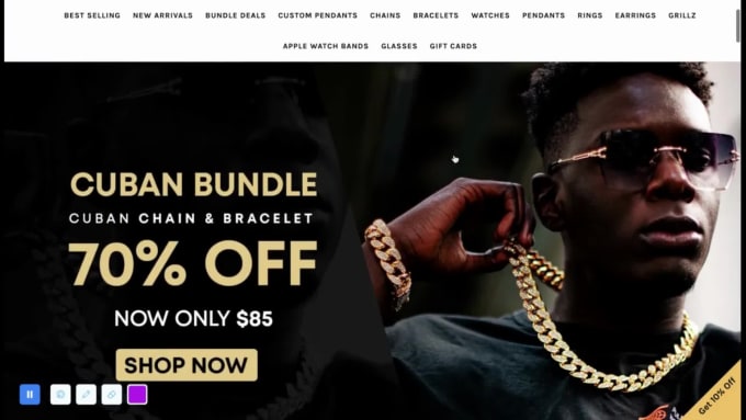 Selling jewelry deals on shopify