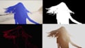 do rotoscoping or keying to remove background from video