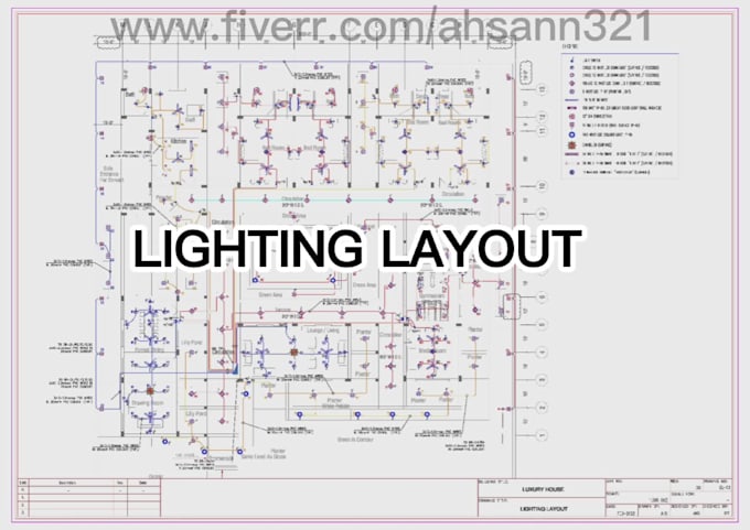 do electrical drawings and electrical design in autocad