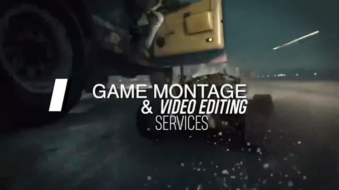 edit video game montage and highlights