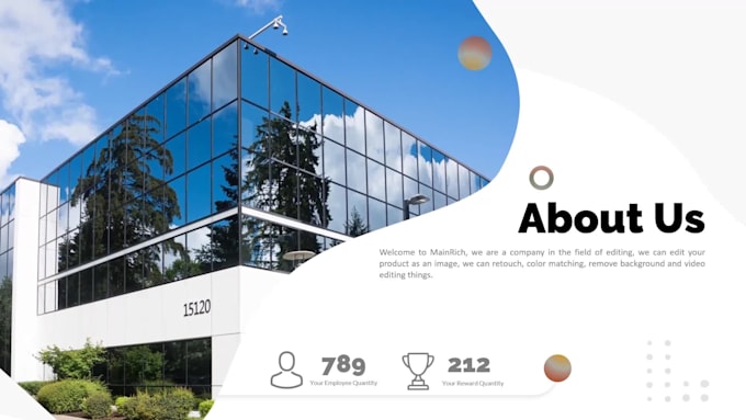 make amazing professional company profile video