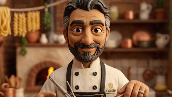 create modern 3d ai claymation animation video ai claymation for brands