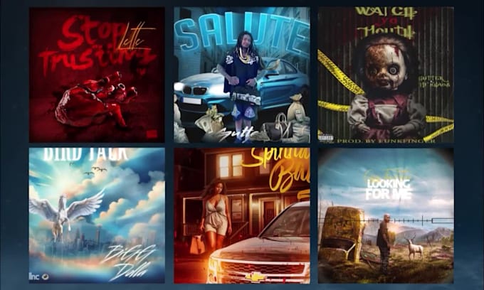 animate your mixtape cover, album cover in motion graphics