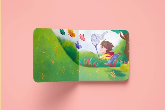 Hire a freelancer to create a cute children book illustration and cover