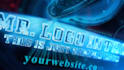 create mind blowing logo intro of hologram