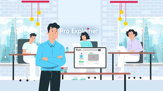 do a premium 2d animated explainer video in 24h