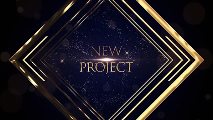 do this golden luxury slideshow