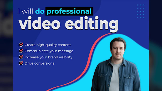 do professional video editing