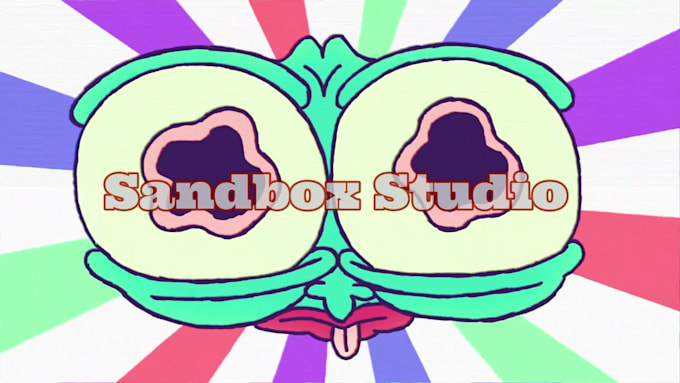 create animated trippy, glitchy, psychedelic visual music video