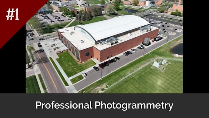 do photogrammetry from drone data and generate a 3d model