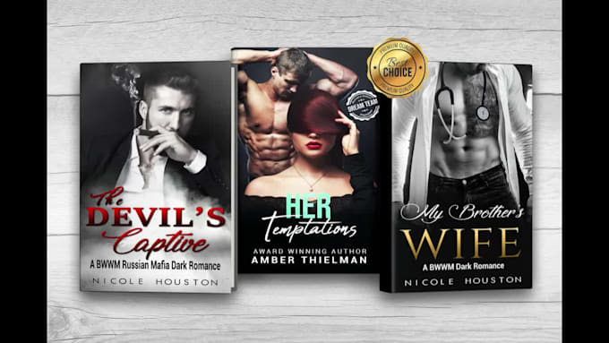 do a stunning romance book cover or an adult book cover