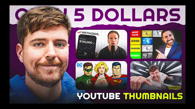 make affordable youtube thumbnails