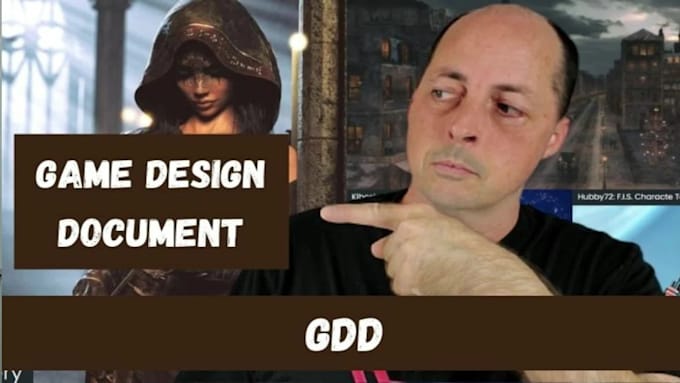 write your game design document