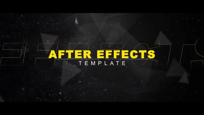 Edit Any After Effects Template From Envato Elements By Aasil_khan_ | Fiverr