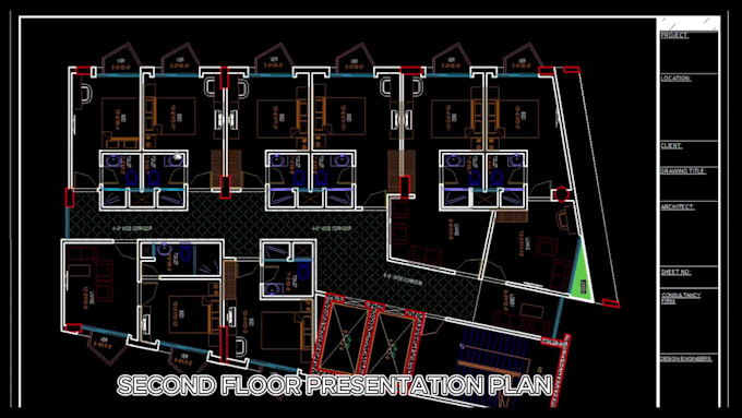 do 2d floor plan, kitchen, and restaurant plan in autocad