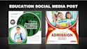 do ad creative for facebook ads and social media post design