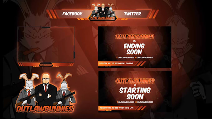 animate stream overlays, facecam and screens for streamers