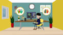 create 2d animated explainer video for an elearning course