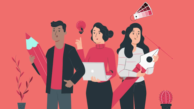 Big Deals! I will create 2d animated explainer video or 2d animation video  for $30