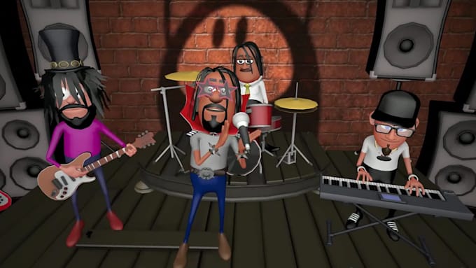 create stunning song animation video