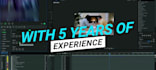 do professional video editing and motion graphics