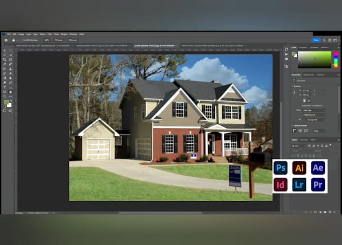 Home Photo Editing Edit real estate photos high quality outdoor and exterior home photo ...