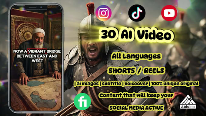 youtube tiktok instagram active social media epic ai videos