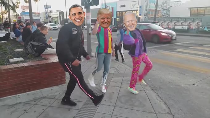 do face replacement, fast video and gif memes