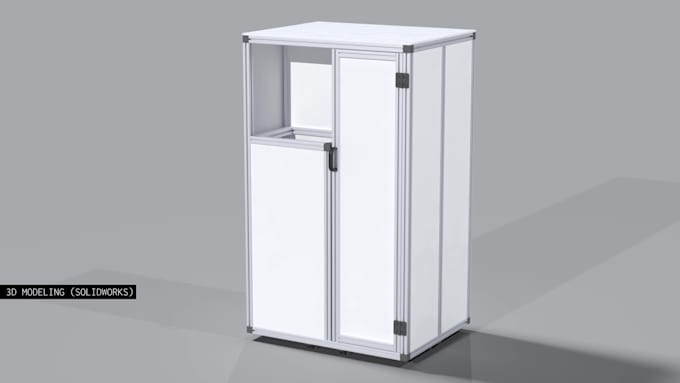 do 3d model, technical and assembly drawings in solidworks