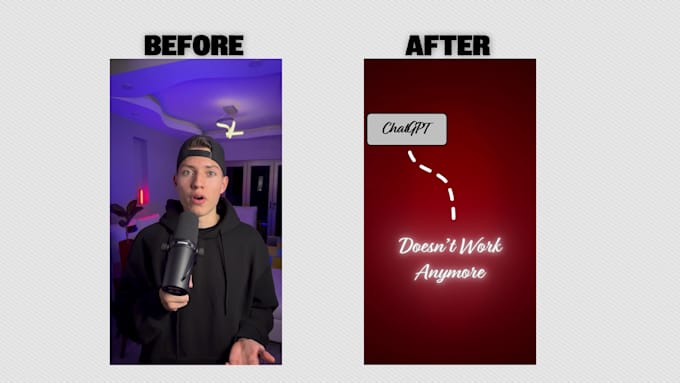 professionally edit your reels, and tiktok videos