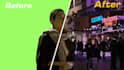 remove the green screen, background change, and rotoscoping