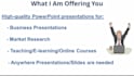 create spectacular powerpoint presentation slides in 24hrs