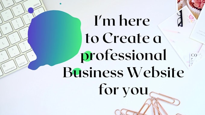 create  wordpress website design, elementor website