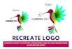 recreate logo, redesign, redraw, image to vector, edit, update, vector tracing