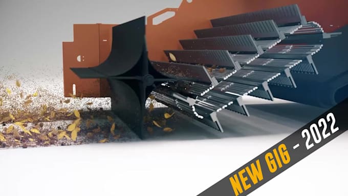 create assembly and installation animation for industrial products