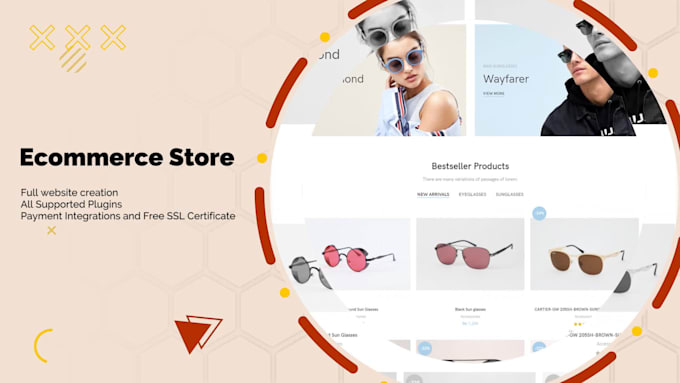 do ecommerce website creation with wordpress woocommerce