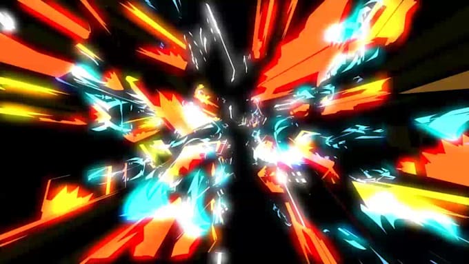 make an audio reactive music video from art