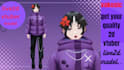 draw 2d vtuber model, 2d vtuber, 2d vtuber rigging and 2d vtuber model