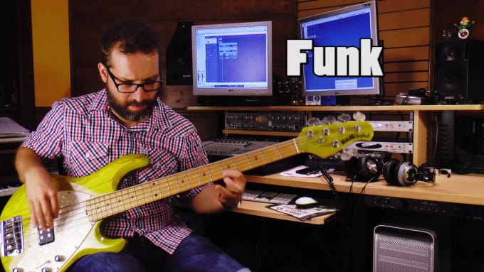 Hire a freelancer to record a professional electric bass