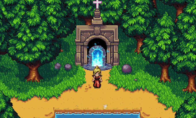 Create 8bit pixel art character environment animation sprites sheet ...
