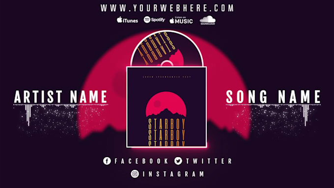 create an awesome audio spectrum music visualizer