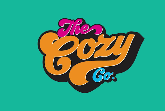 do custom typography, text, wordmark and font logo in 24hr