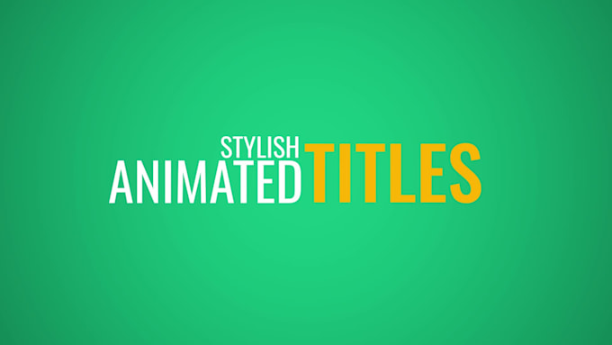 do kinetic typography animation video with motion graphices