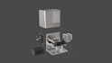 design a premium custom metal PC case for cnc machining