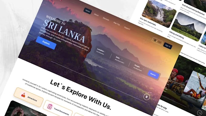 design or redesign your website UI UX in figma
