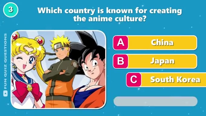 create quiz, trivia questions youtube videos