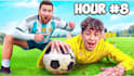 design high CTR youtube thumbnails for sports and irl videos