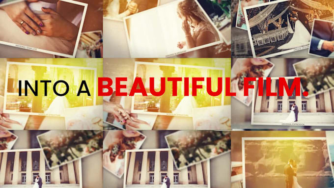 do professional wedding and event video editing