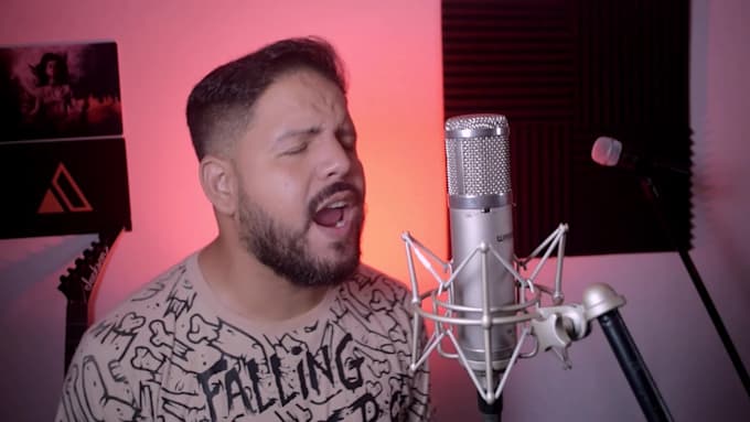 be your pro post hardcore or modern metal male singer